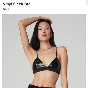 Alo Vinyl Sleek Bra